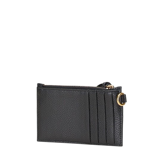 Porte monnaie Balenciaga néo classique passe fragment cuir ventes exceptionnelles noir femme occasion
