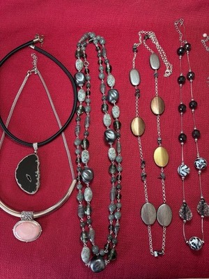 5 Women's Fashion Necklaces Mixed Lot. Each item $14.99 or all for $59.99