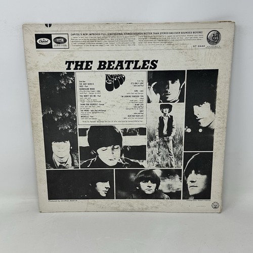 The Beatles Rubber Soul 1965 Vinyl LP Capitol ST-2442 - Foto 3 di 15
