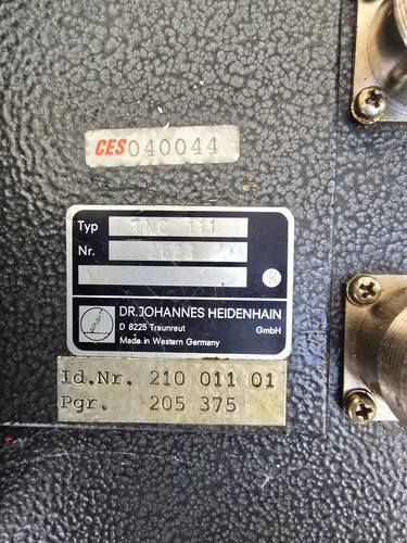 Heidenhainsteuerung Tnc 111 - Bild 4 von 9