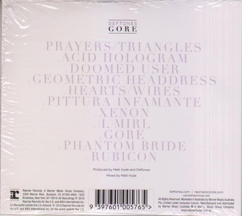 Deftones Gore CD Digipak - Picture 2 of 2