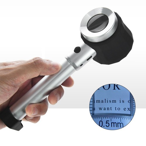 Hochleistungs-Handlupe aus optischem Glas mit Messskala - Bild 6 von 35