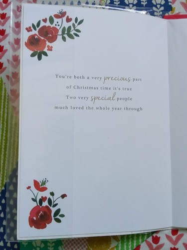 Son & Daughter-in-law Christmas Card Choice of 28 designs Merry Greetings xmas - Picture 10 of 72