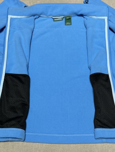 LL Bean Full Zip Long Sleeve Thick Warm Fleece Jacket Women's Blue XL - Picture 9 of 14