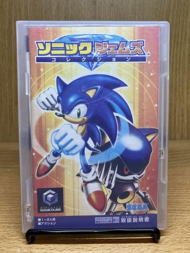 Sega Sonic Gems Collection GameCube Nintendo 1 2 Players Manual Japan - Picture 1 of 6