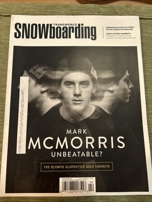 McMorris Transworld Snowboarding Magazine Volume 27 February 2014 MARK Olympic G
