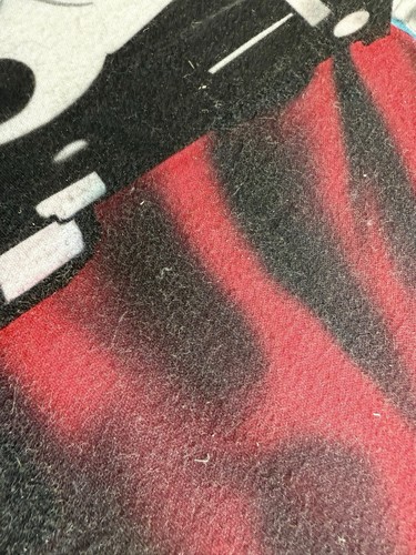 Vintage 1995 Airbrush Kampfjet Pilot Portrait - signiert Original - Bild 4 von 6