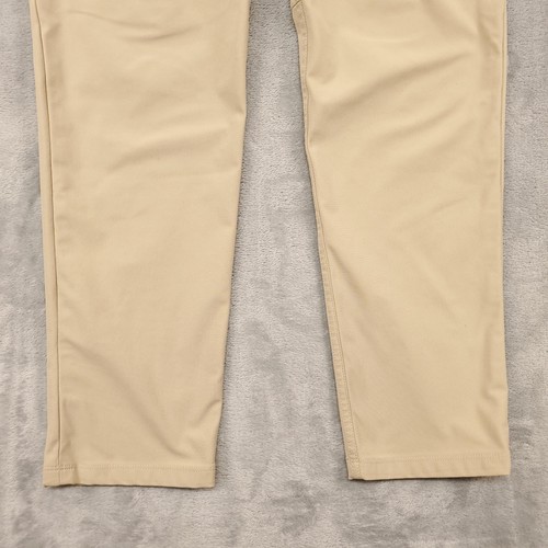 Lululemon Pants Mens 32 Khaki Tan ABC Slim Fit 5-Pocket Stretch Chino Travel - Picture 3 of 18
