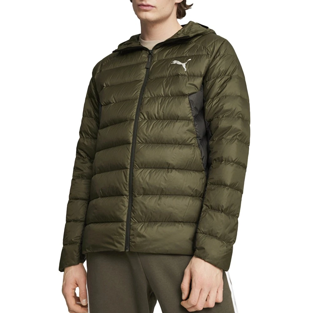 PUMA Packlite Hooded Down Full Zip Jacket Mens Green Casual Athletic Outerwear 8
Opens in a new wind