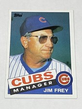 1985 Topps Baseball #241 - Jim Frey - Chicago Cubs