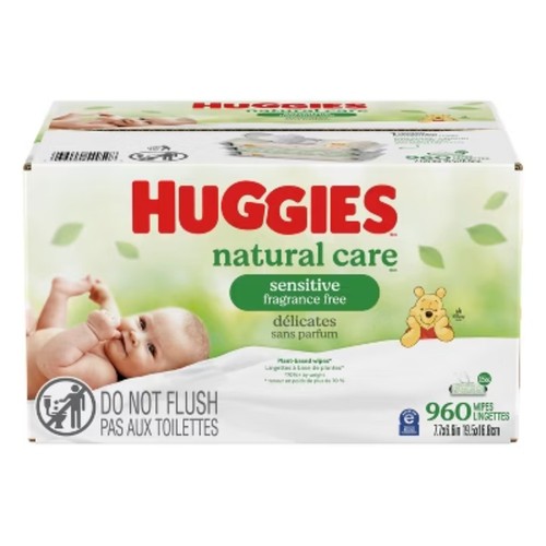 Huggies Natural Care Sensitive Unscented Baby Wipes (Select Count) - Picture 2 of 13