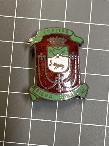 DE COLECCIÓN SIENA CONVENT NIÑAS COLEGIO AÑOS 40 ESMALTE PIN INSIGNIA ESCUELA MELBOURNE - Imagen 2 de 6