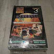 1994 TOPPS STADIUM CLUB SERIES 3 BASEBALL FACTORY SEALED HOBBY BOX