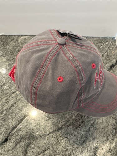 Rare Harley Davidson Gray Pink Womens Hat Euc Adj Strapback 2016 NWT - Imagen 6 de 8