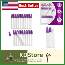 Quick-Drying Tacky Glue Pens - 24 Pack, Ideal for School Arts & Crafts Projects