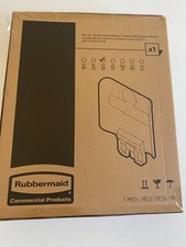 Rubbermaid Green 1.0L Slim Jim Recycle Trash Can Recycling Station Billboard