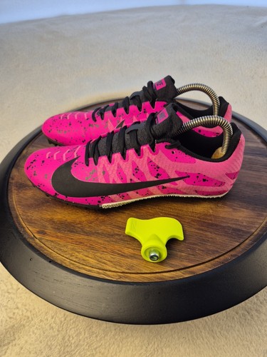 Nike Zoom Rival S 9 Racing Pink Blast Größe 9 Damen Track Race Sprint 907565-603 - Bild 2 von 9