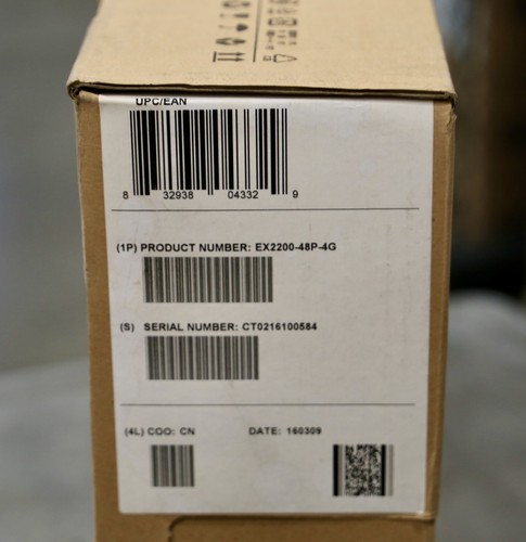 *NEUF* Commutateur Gigabit PoE L3 PoE Juniper Ex2200-48P-4G - 48 ports - Photo 2/3