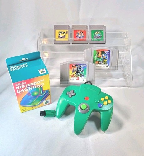 GB GBC Pokemon Games Bundle Pocket Monster Yellow Red Green Bundle w/N64 Stadium - Picture 2 of 23