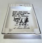 Cows May Come and Cows May Go, But The Bull Goes on Forever Plate Plaque Noosa
