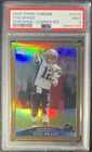 2009 TOPPS CHROME TOM BRADY #TC70 COPPER REFRACTOR #333/649 PSA 9 MINT LOW POP