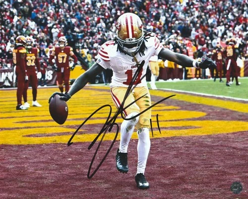 Brandon Aiyuk Autographed Signed San Francisco 49ers 8x10 Photo/COA/Hologram