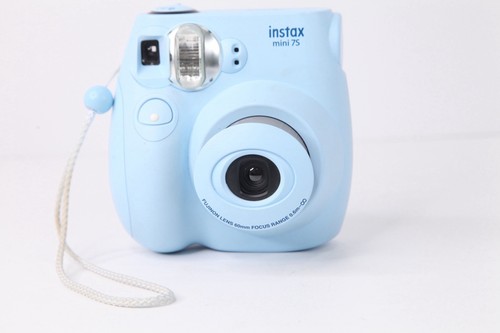 Fujifilm Instax Mini 75 Instant Camera Light Blue Instafilm - Picture 2 of 7