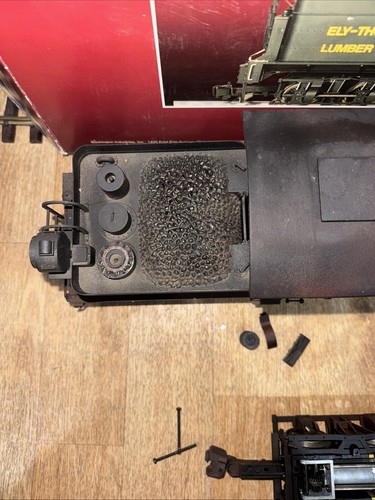 Bachmann 81196 G Scale Spectrum 36 Ton-2 Truck Shay Pardee Weathered? Ely Thomas - Picture 9 of 18