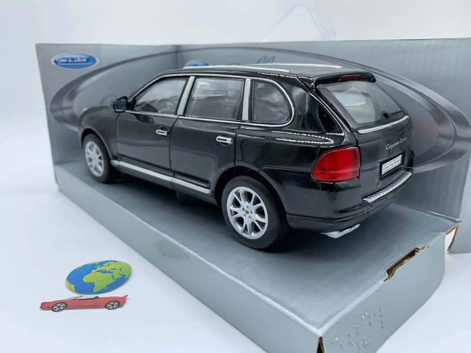 Welly Porsche Cayenne Turbo, automodello scala 1:24, vintage (1808) - Immagine 3 di 4