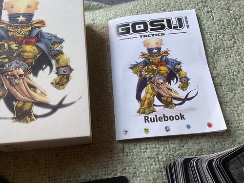 Gosu Tactics By Monster Games Card Game Rare - Complete - English/French - Picture 5 of 11