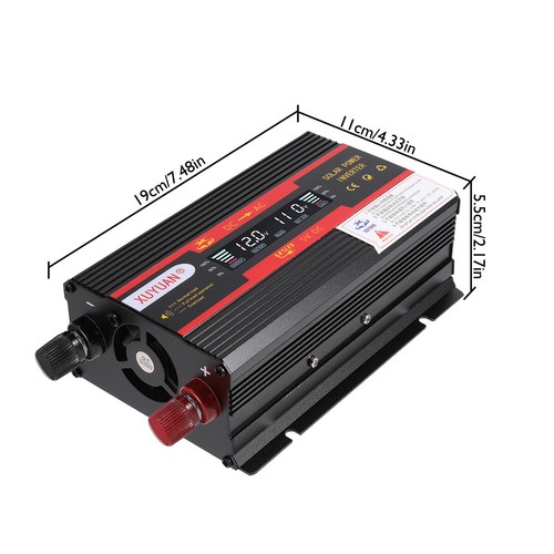 6000W Car Power Inverter 12V DC to 110V AC Sine Wave Solar Converter Adapter NEW - Picture 76 of 92