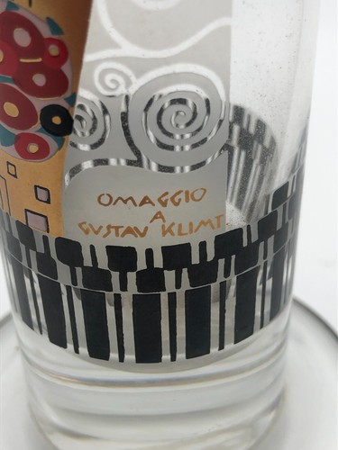 Italian Hand blown Egizia Vase, The design after Gustav Klimt - Picture 2 of 10