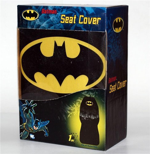 Batman The Dark Knight DC Comics Superheld Schild Logo AUTO LKW SITZBEZUG 2 Stck.