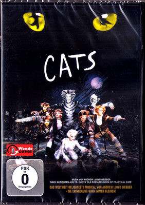 DVD CAT The Musical (English) Andrew Lloyd Webber Elaine Paige West End Broadway