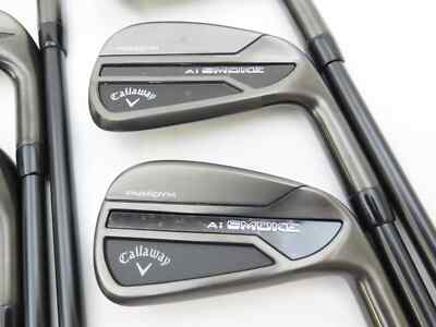 Callaway Paradym Ai Smoke Black iron set 5-AW irons TT