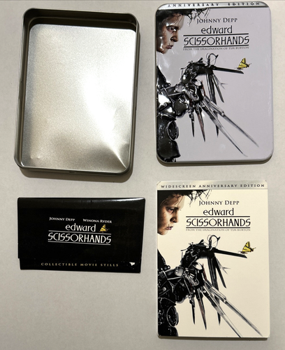 Edward Scissorhands Anniversary Edition - DVD - VERY GOOD - Imagen 3 de 7