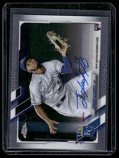 2021 Topps Chrome #RA-EO Edward Olivares Rookie Autographs
