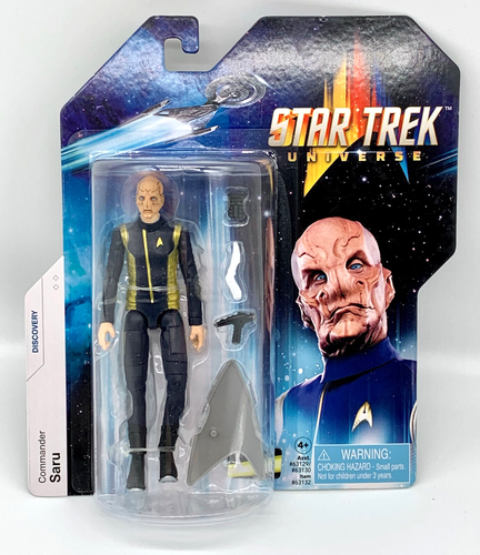 Figura de acción Star Trek Universe Commander Saru de 5 pulgadas - Imagen 11 de 11