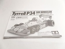 Tamiya Tyrrell P34 Six Wheeler Construction Manual Spare Parts List Tp3®