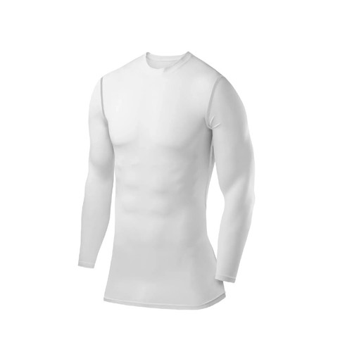 Long Sleeve Base Layer Men Compression Shirt Tight Tops Fitness Activewear S XL - Picture 10 of 44