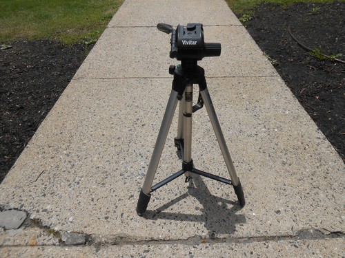 VIVITAR VPT-360 CAMERA CAMCORDER TRIPOD - 第 1/4 張圖片