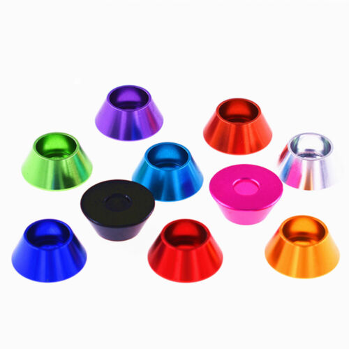 Junta de cabezal de tapa de aleación de aluminio colorido para lavadora M3-M6 para decoración de tornillos hágalo usted mismo - Imagen 2 de 8