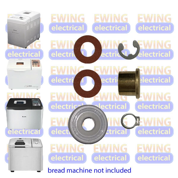 Breville BB250 BB290 BB300 BB400 BB420 BBM600 BBM800 Bread Maker Pan Seal Kit - image 2 of 2