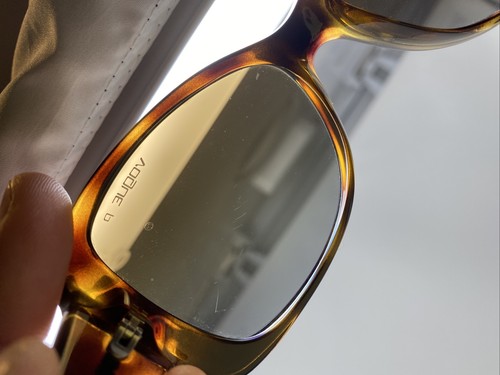 VOGUE VO 2843-S W656/t5 58/16/135 GLOSSY TORTOISE/ BROWN POLARIZED W177 - Picture 8 of 9