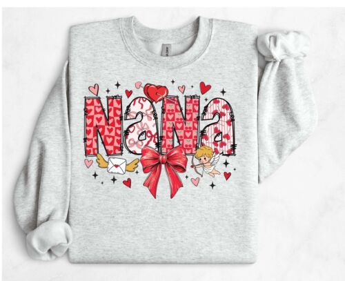 Camiseta Mamá Día de San Valentín | Linda Sudadera Nana y Tía, Regalo Mimi de San Valentín - Imagen 72 de 90