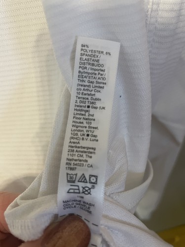 Athleta Girl White Full Zip Hoodie Ribbed Long Sleeve Girls Size Medium 8/10 - Picture 9 of 20