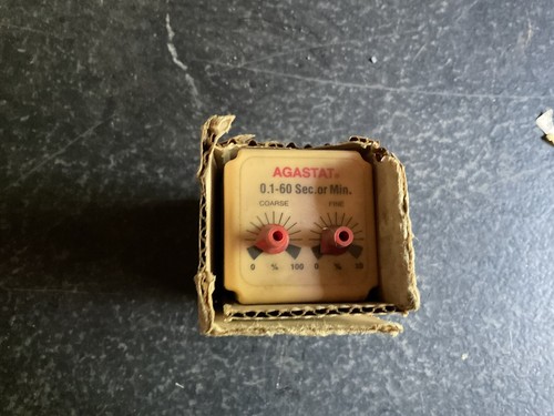 SCARX0IIXXAPXA AGASTAT TIMING RELAY 0.1-60 SEC 120V - Picture 2 of 3