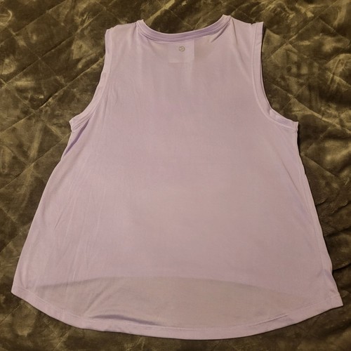 Camiseta sin mangas atlética para mujer Athletika Vibes, púrpura pastel, XL - Imagen 6 de 8