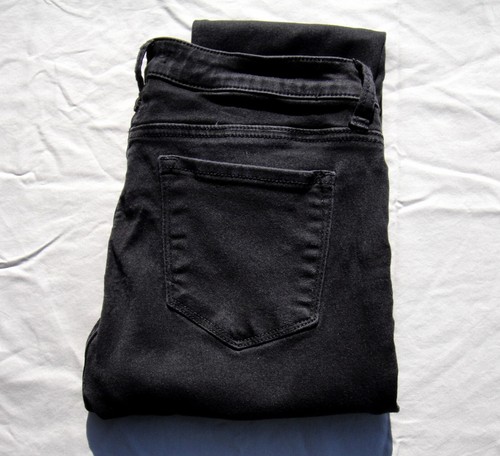 STS BLAU SCHWARZE JEANS ANKLE SKINNY DEHNBAR DAMEN GRÖSSE 29