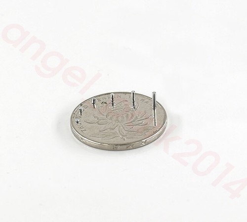 D1mm x 0.5/1/2/3/5mm Ultrafine Cylinder Rare Earth Neodymium Magnets N50 - Picture 2 of 3